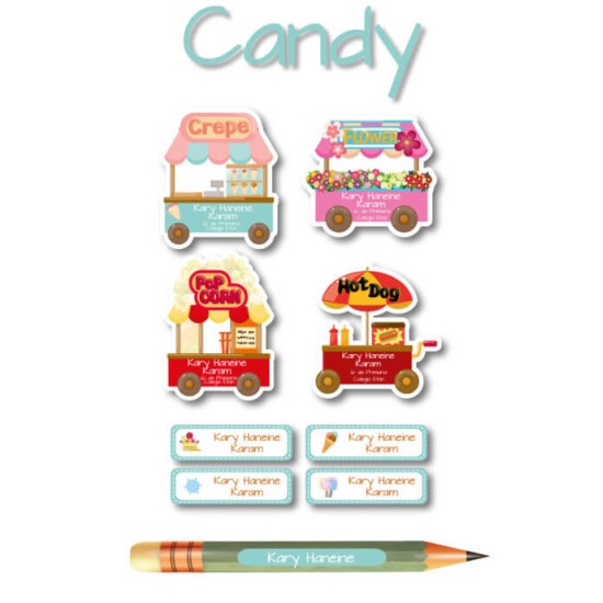 Cuaderno Candy