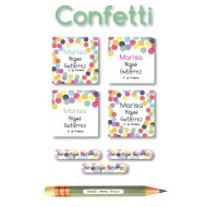 Cuaderno Confetti