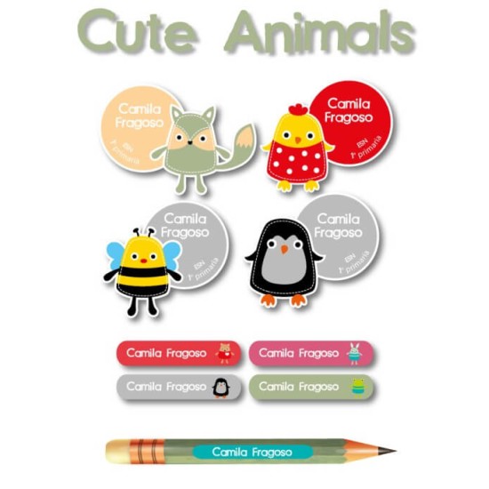 Cuaderno Cute Animals