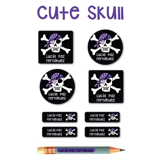Cuaderno Cute Skull
