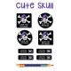 Cuaderno Cute Skull