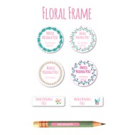 Cuaderno Floral Frame