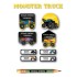 Cuaderno Monster Truck
