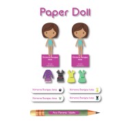 Cuaderno Paper Doll