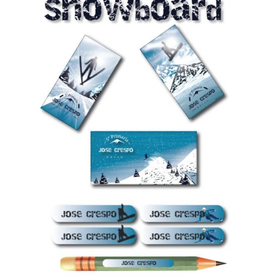 Cuaderno Snowboard