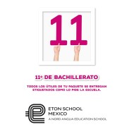 11º de Bachillerato Colegio Eton