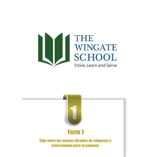 Form 1 The Wingate School