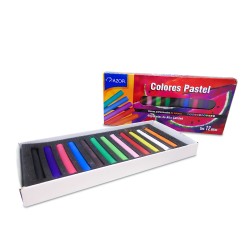 Estuche de Gises Pastel C/12