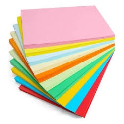 Hojas de Colores Carta C/100