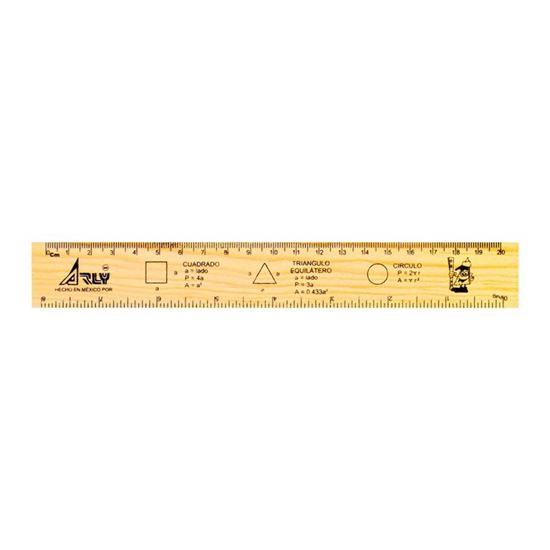 Regla de Madera 20cm