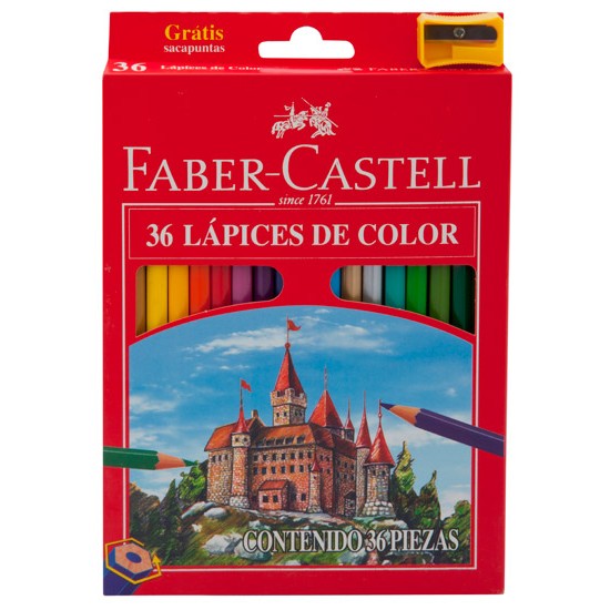 Caja con 36 colores Faber Castell Caja con 36 colores Faber Castell