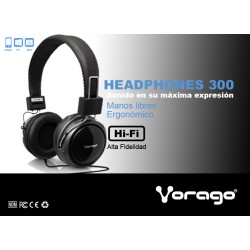 Audífonos Vorago HP-300 Audífonos Vorago HP-300