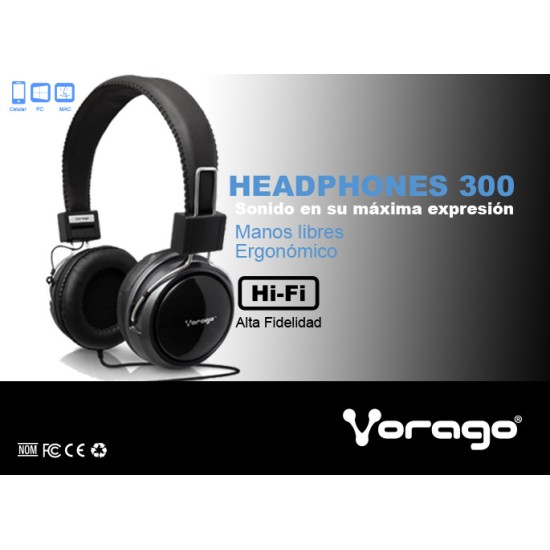 Audífonos Vorago HP-300 Audífonos Vorago HP-300