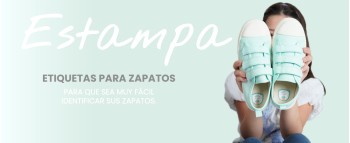 Niña con termo etiquetado