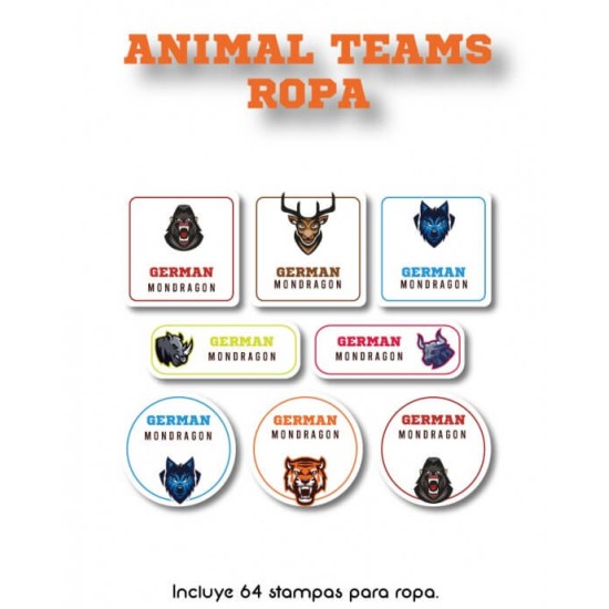Ropa Animal Teams