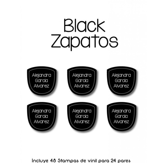 Zapatos Black