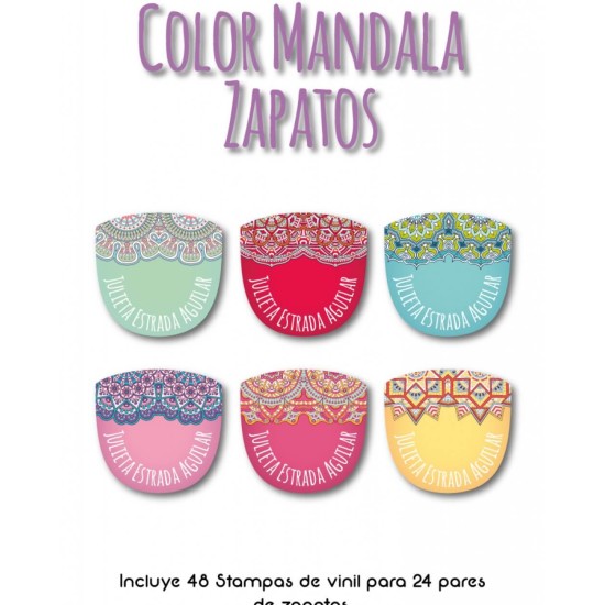 Zapatos Color Mandala