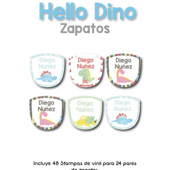 Zapatos Hello Dino