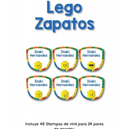 Zapatos Lego