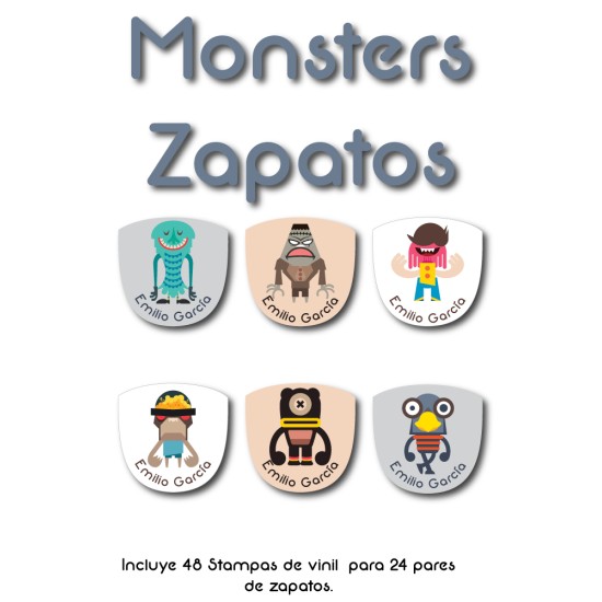 Zapatos Monsters
